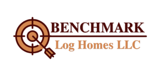 Bench Mark Log Homes Logo