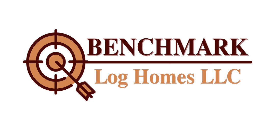 Bench Mark Log Homes Logo